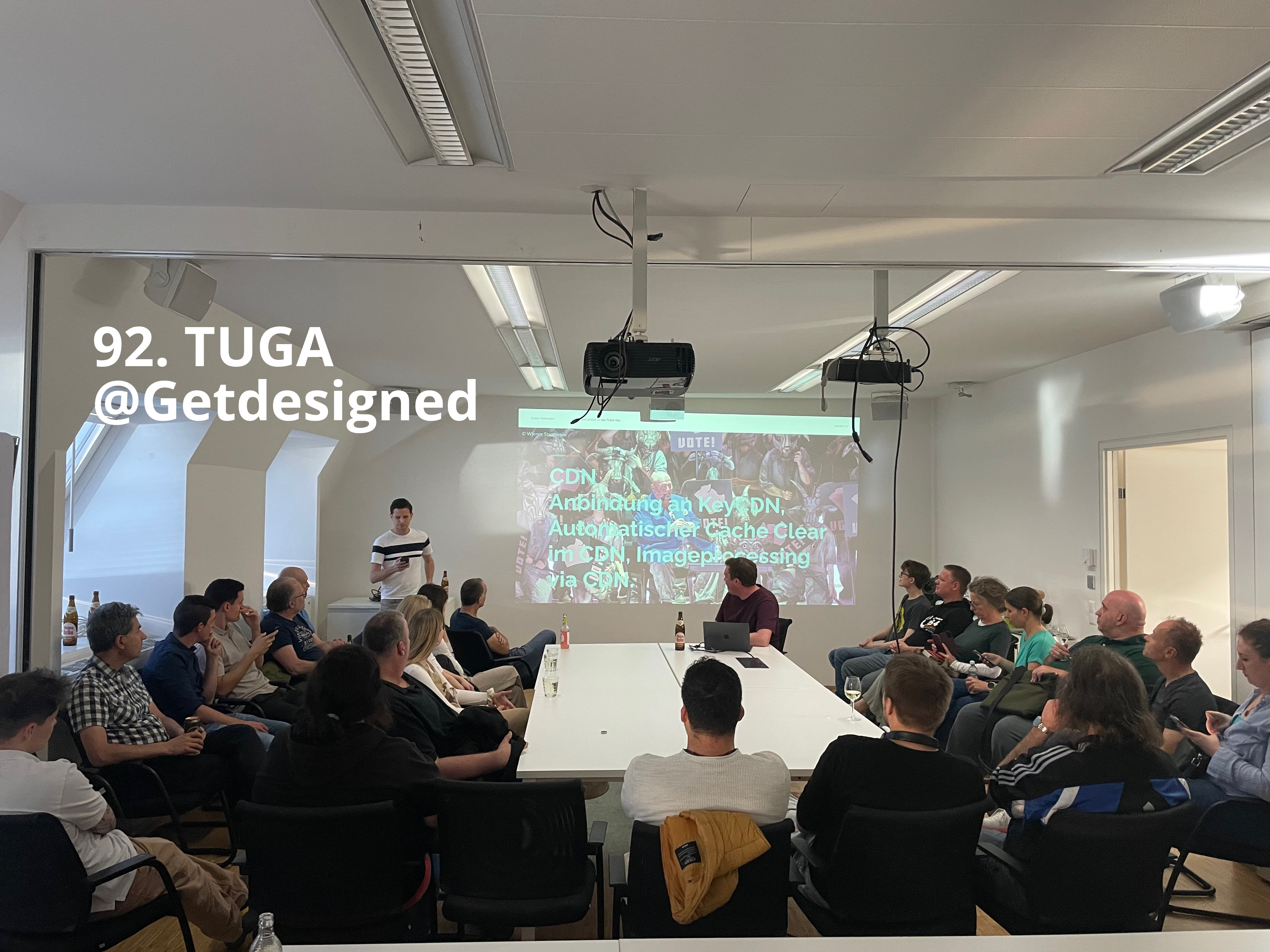 92. TUGA – TYPO3 User Group Austria – bei Getdesigned